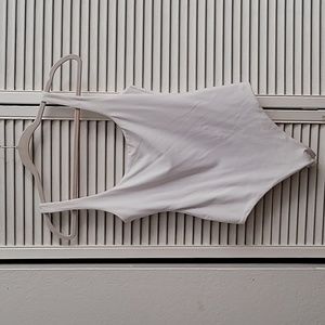 Susan Monaco White Bodysuit Size Small